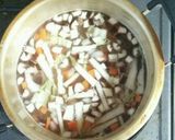 野菜いっぱい栄養満点のおじや作り方2写真