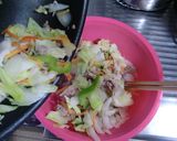 ★ソース付きの生タイプ麺で＊焼きそば＊♪作り方4写真