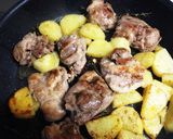鶏肉のローズマリー焼き＆ポテト作り方8写真