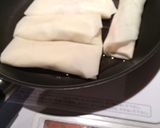 簡単 春巻き ニラ ベーコン もやし作り方3写真