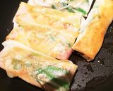 簡単 春巻き ニラ ベーコン もやし作り方4写真