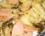 セロリとしいたけのマヨ味噌炒め♪作り方7写真