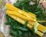 ☆塩レモンの鶏胸肉♥️青じそチーズ巻き☆作り方3写真