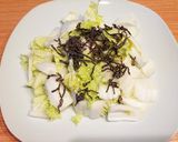 白菜の大量消費に！簡単＊塩昆布サラダ作り方4写真