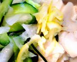 ホタテと野菜の塩レモン和え♬作り方4写真
