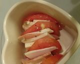 豆腐とﾄﾏﾄのとろとろチーズ焼き！作り方1写真