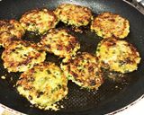 豚挽肉とたっぷりニラの餃子風ハンバーグ作り方8写真