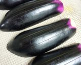 茄子と合挽き肉の味噌炒め作り方1写真
