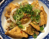 簡単♪新玉ねぎと厚揚げ炒め作り方5写真