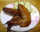 鶏手羽先のにんにくしょうが焼き作り方3写真