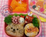 キャラ弁にも♪簡単猫のランチプレート作り方6写真