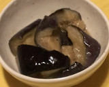 揚げなすの簡単煮びたし ～生姜編～♪作り方3写真