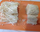 エノキ茸がホタテ貝柱風に∑(ﾟДﾟ)作り方1写真