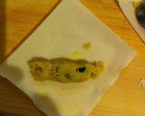 カボチャで春巻き作り方3写真