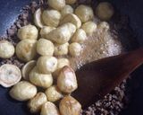揚げジャガイモのそぼろ煮作り方4写真