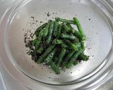 いんげんの胡麻和え作り方4写真