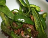 ピーマンのおかか小エビ炒め作り方4写真