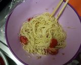 手抜き!!冷製トマトツナパスタ作り方6写真