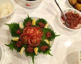 ワンステップ！大葉と梅の爽やかトッピング作り方1写真