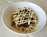 納豆&豚肉&マヨの簡単うどん♬作り方4写真