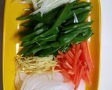 生姜のがきいた◆野菜炒め◆作り方1写真