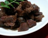 鶏レバーと砂肝の山椒煮作り方7写真