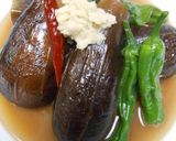 ナスの丸煮・おろし生姜添え作り方12写真