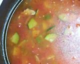 トマトバージョン＊野菜を食べるスープ作り方4写真