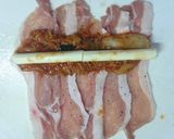 韓国風⁈豚ロースキムチーズ巻き＊おつまみ作り方4写真