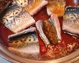 鯖＊梅干し煮作り方5写真