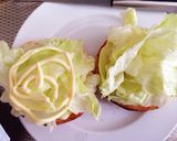 やみつきになるレタスだけベーグルサンド作り方4写真