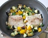 めかじきと夏野菜のソテー作り方5写真