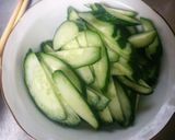 ハチノスときゅうりのナムル風作り方5写真