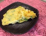 簡単朝食＊ねぎチーズオムレツ作り方7写真