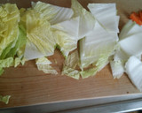 簡単＊帆立と白菜の中華オイスター煮＊作り方1写真
