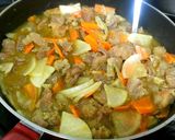 牛すじと根菜の和風カレー作り方6写真