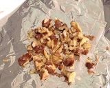 胡桃とダブルチーズのハニートースト作り方1写真