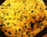 大葉シソネギ卵焼き作り方4写真