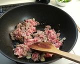 かぶとスイスチャードと牛肉炒め作り方2写真