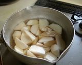 枝豆で目にも涼しいかぶの葛煮作り方1写真