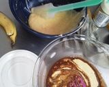 バナナ入り簡単マーブルケーキ作り方2写真