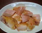 赤魚のケチャップあんからめ作り方1写真