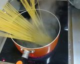 カゴメかけるトマトと鯖缶の冷製パスタ作り方3写真