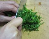 青しそと鶏もも肉の甘酢ソテー作り方1写真