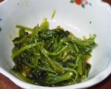 麺つゆで簡単ホウレン草和え作り方5写真