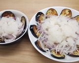 フライパンで焼き茄子のツナマヨおろし添え作り方6写真