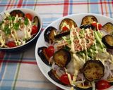 フライパンで焼き茄子のツナマヨおろし添え作り方7写真