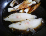 カレイとちくわの煮つけ(山椒風味)作り方4写真
