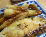 カレイとちくわの煮つけ(山椒風味)作り方7写真
