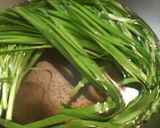 雲白肉のニラ胡麻ソース作り方4写真